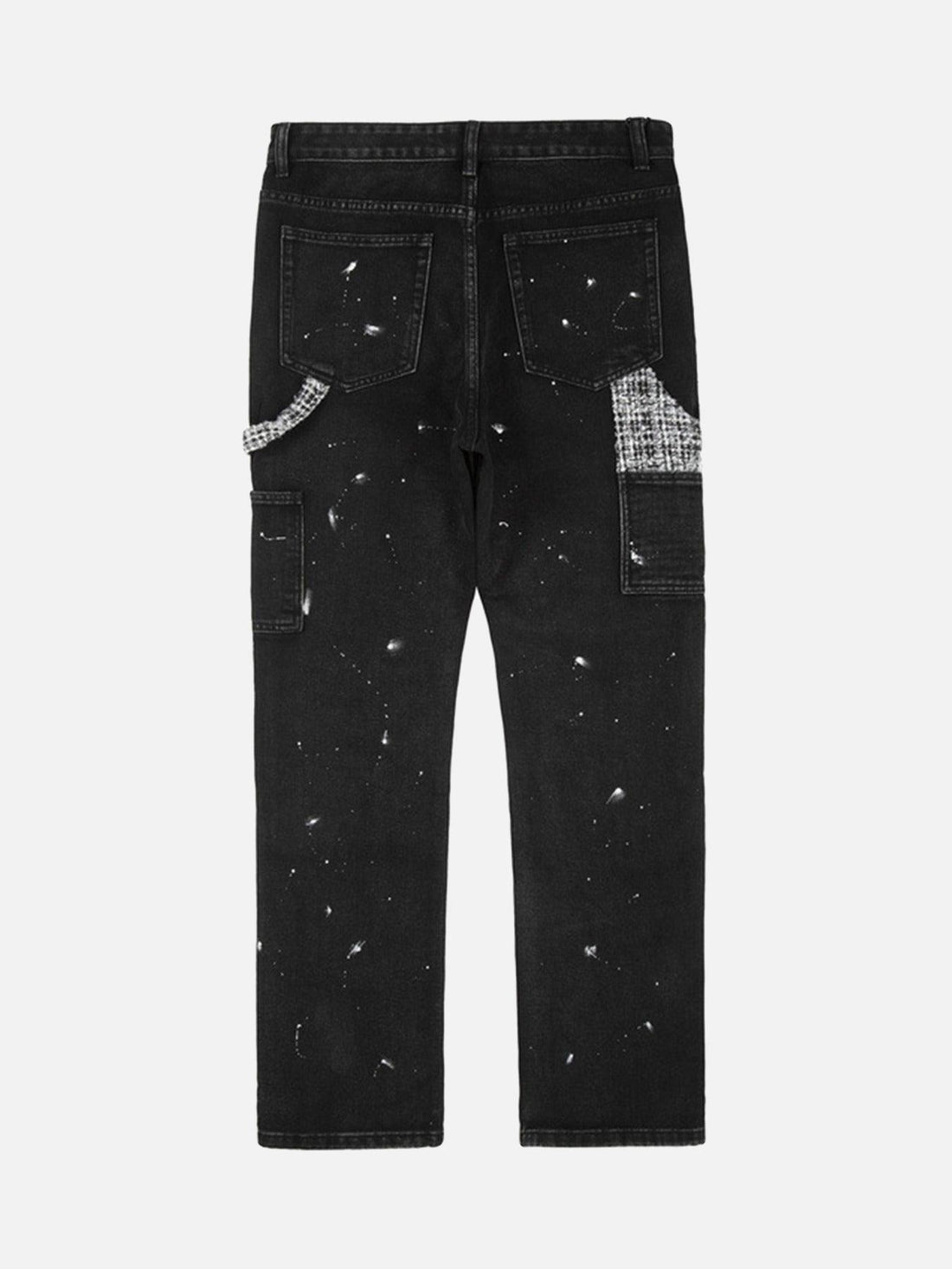 Makersluxe® - Ripped And Inked Jeans