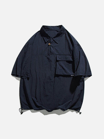Makersluxe® - Solid Polyester Polo Tee