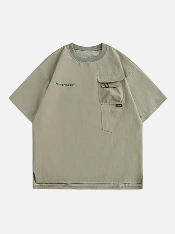 Makersluxe® - Solid Vintage Pocket Tee