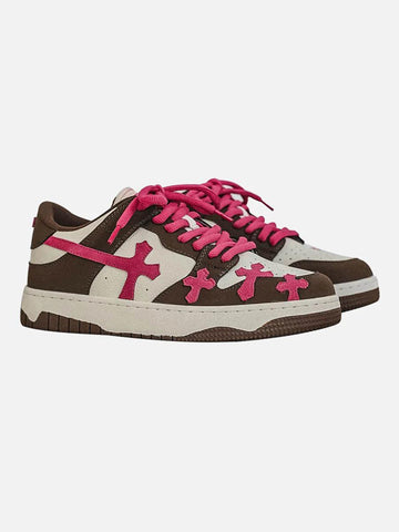 Makersluxe® - Splicing Skateboard Sneakers -1420