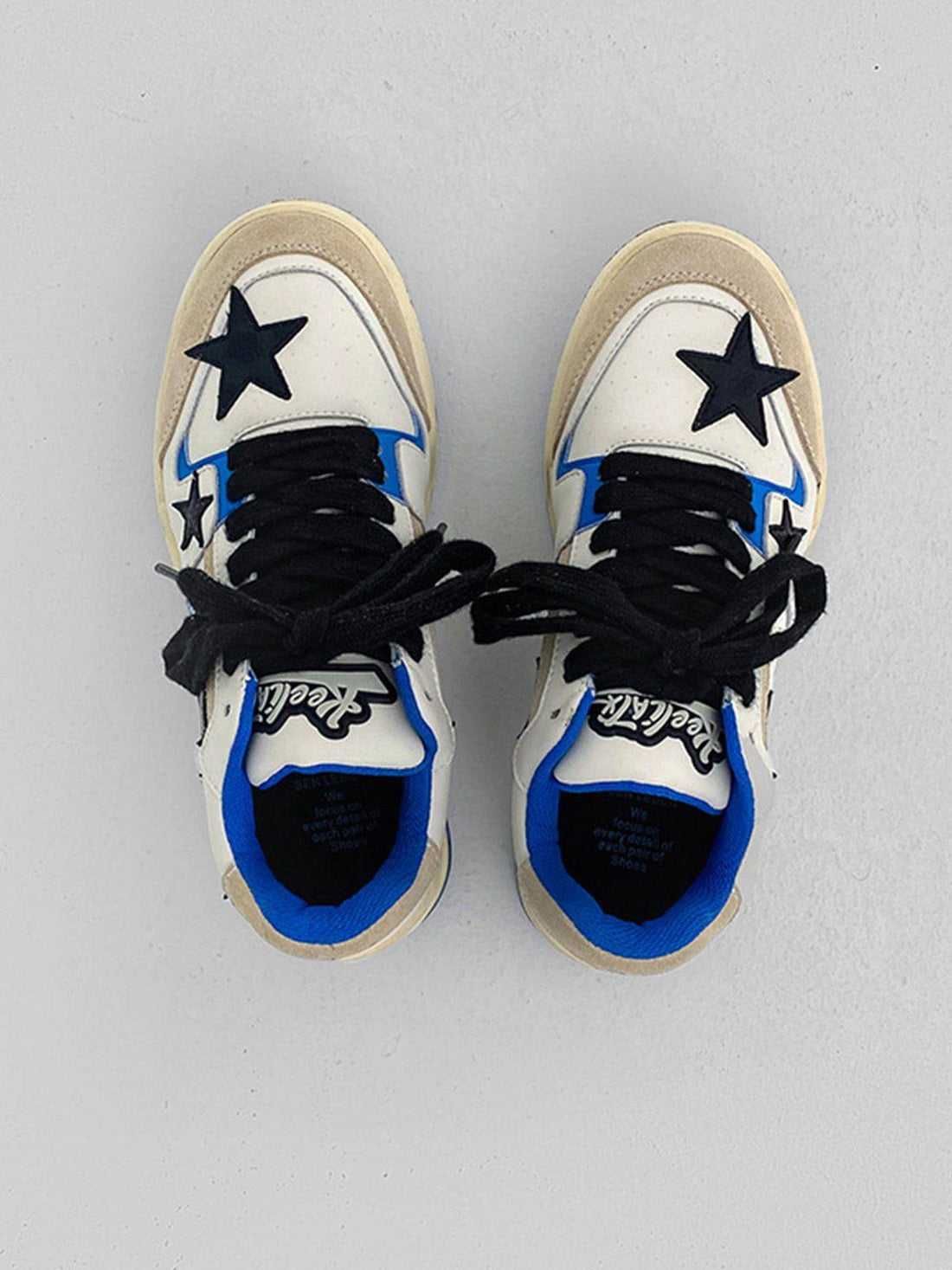 Makersluxe® - Star Color Blocking Skate Shoes