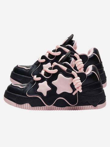 Makersluxe® - Star Thick Bottom Board Shoes Couple