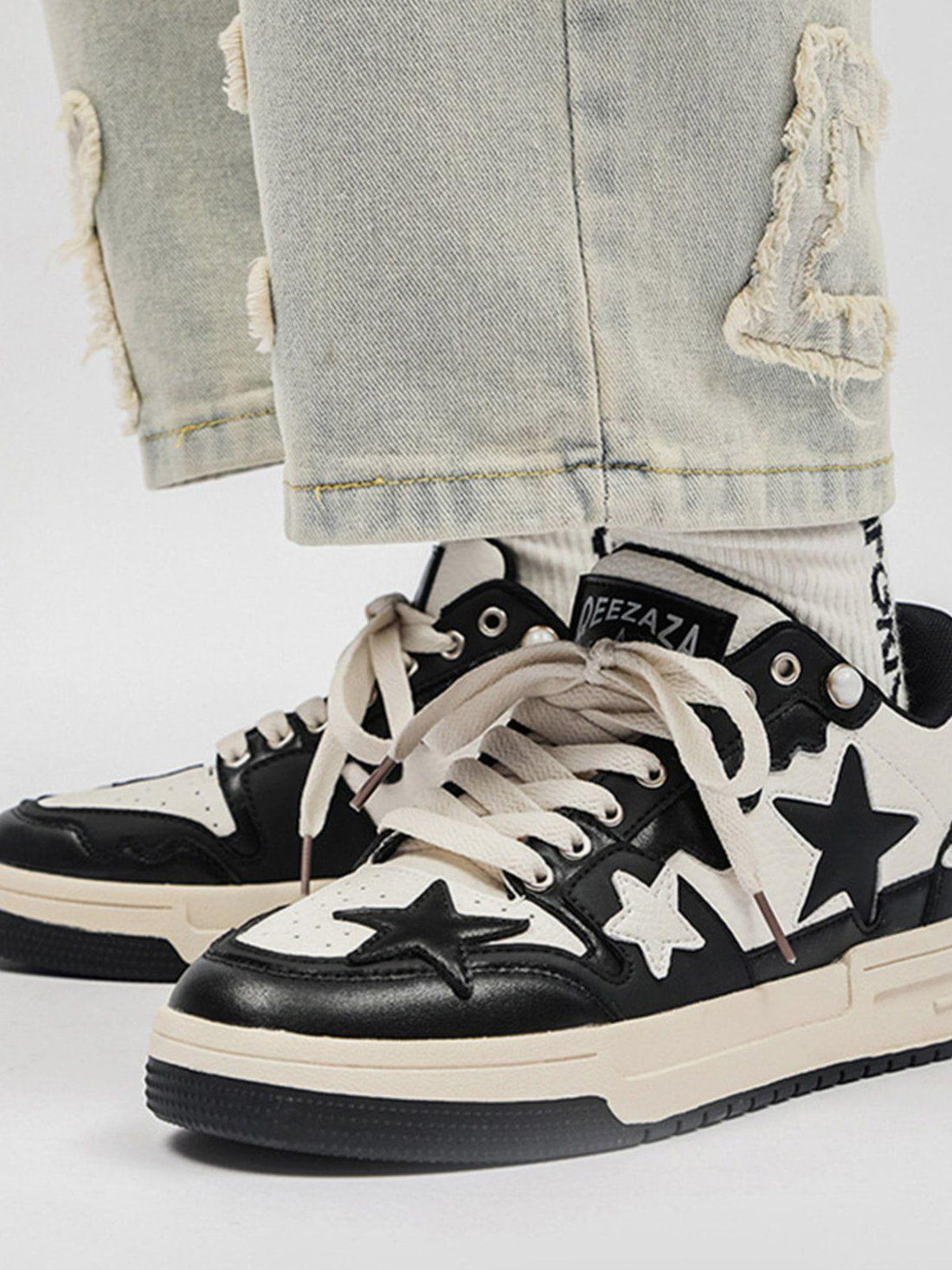 Makersluxe® - Star Thick Bottom Skate Shoes