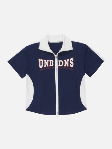 Makersluxe® - UNBDNS Letter Patchwork Tee