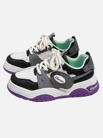 Makersluxe® - Versatile Thick-soled Low-top Sneakers - 1878