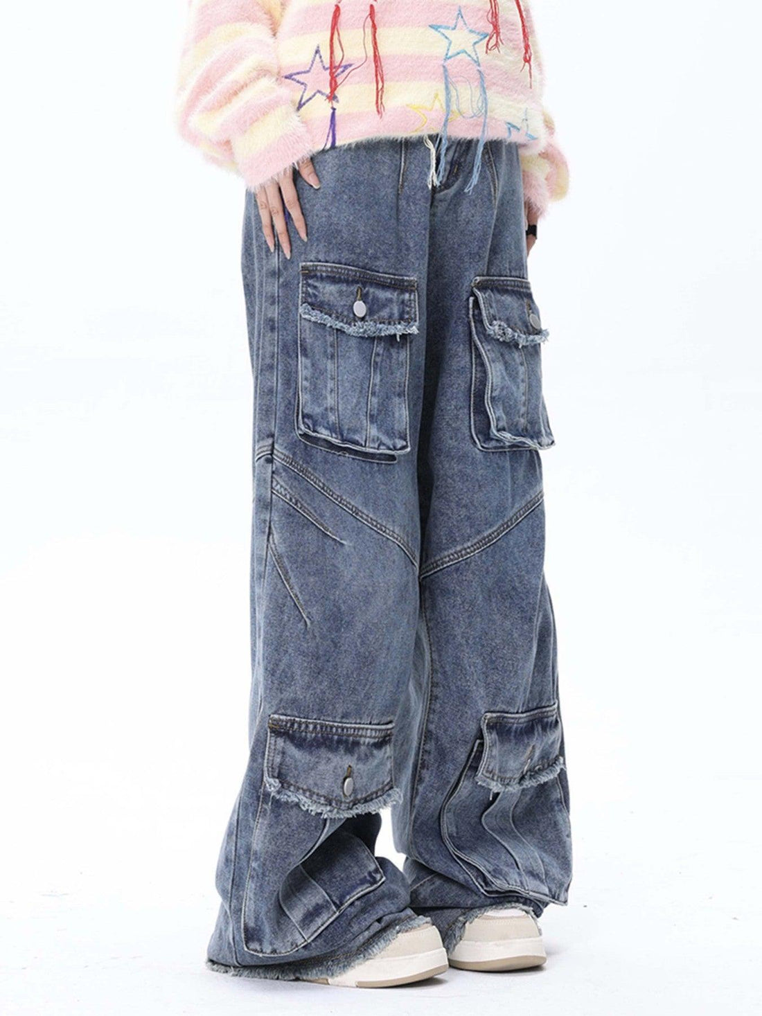 Makersluxe® - Vintage Multi-Pocket Workwear Jeans - 1958