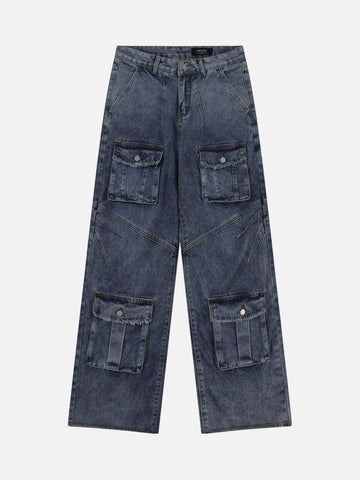 Makersluxe® - Vintage Multi-Pocket Workwear Jeans - 1958