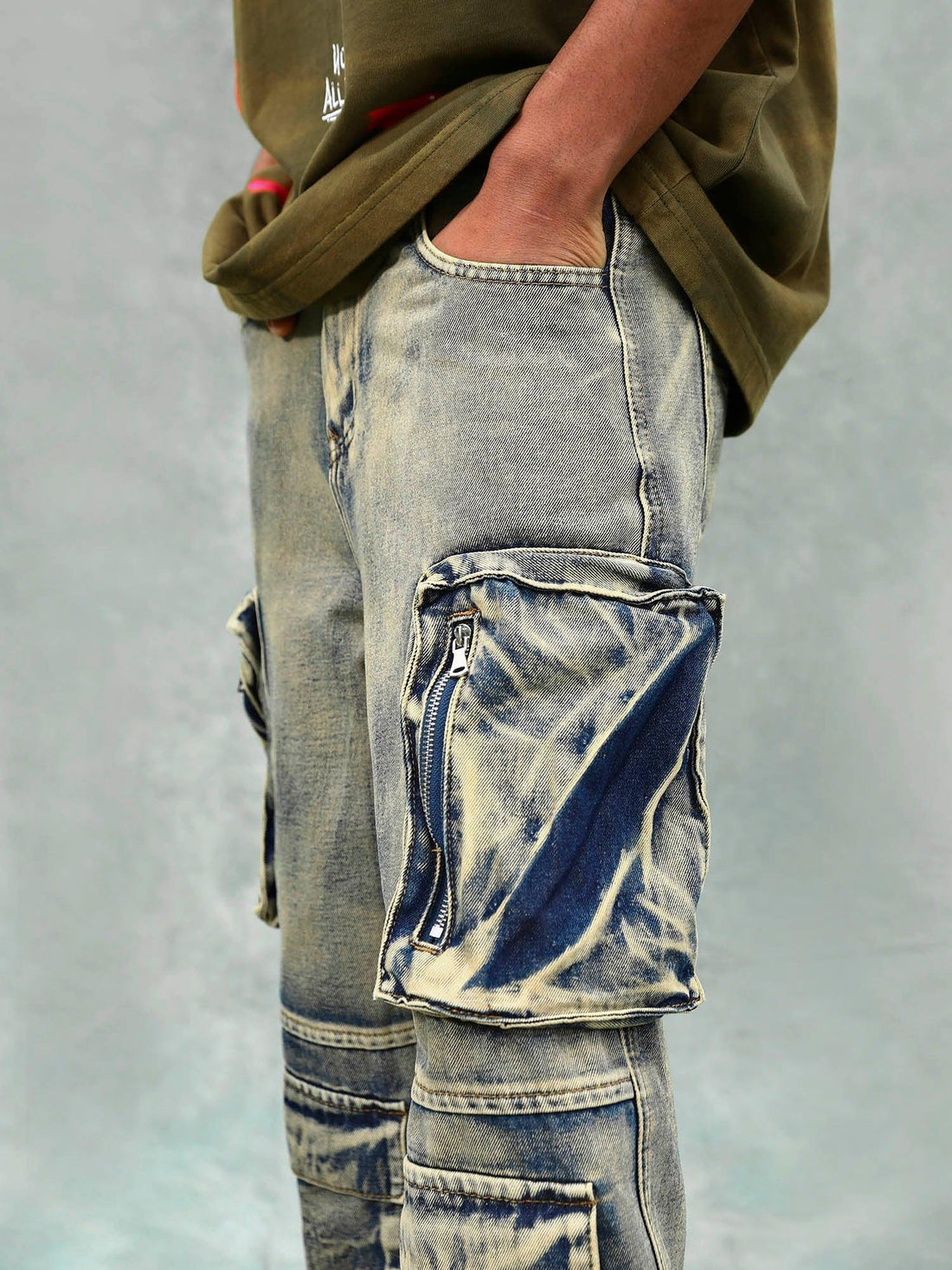 Makersluxe® - Vintage Washed Multifunctional Denim Overalls - 1967