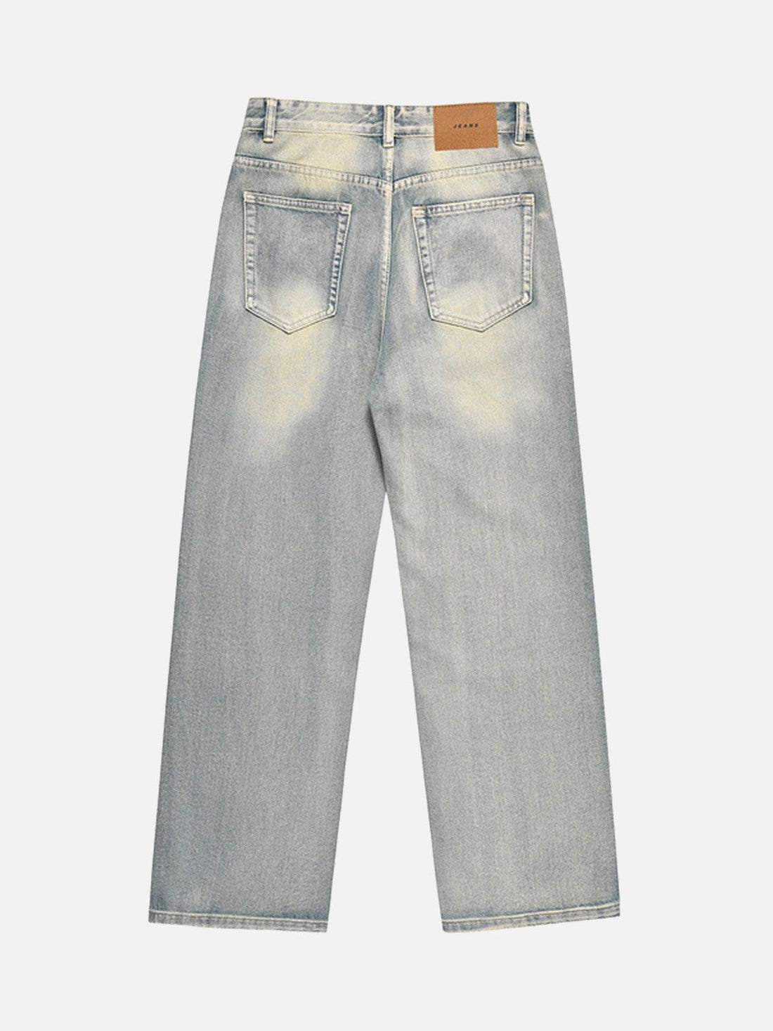 Makersluxe® - Washed And Worn Loose Jeans - 1953