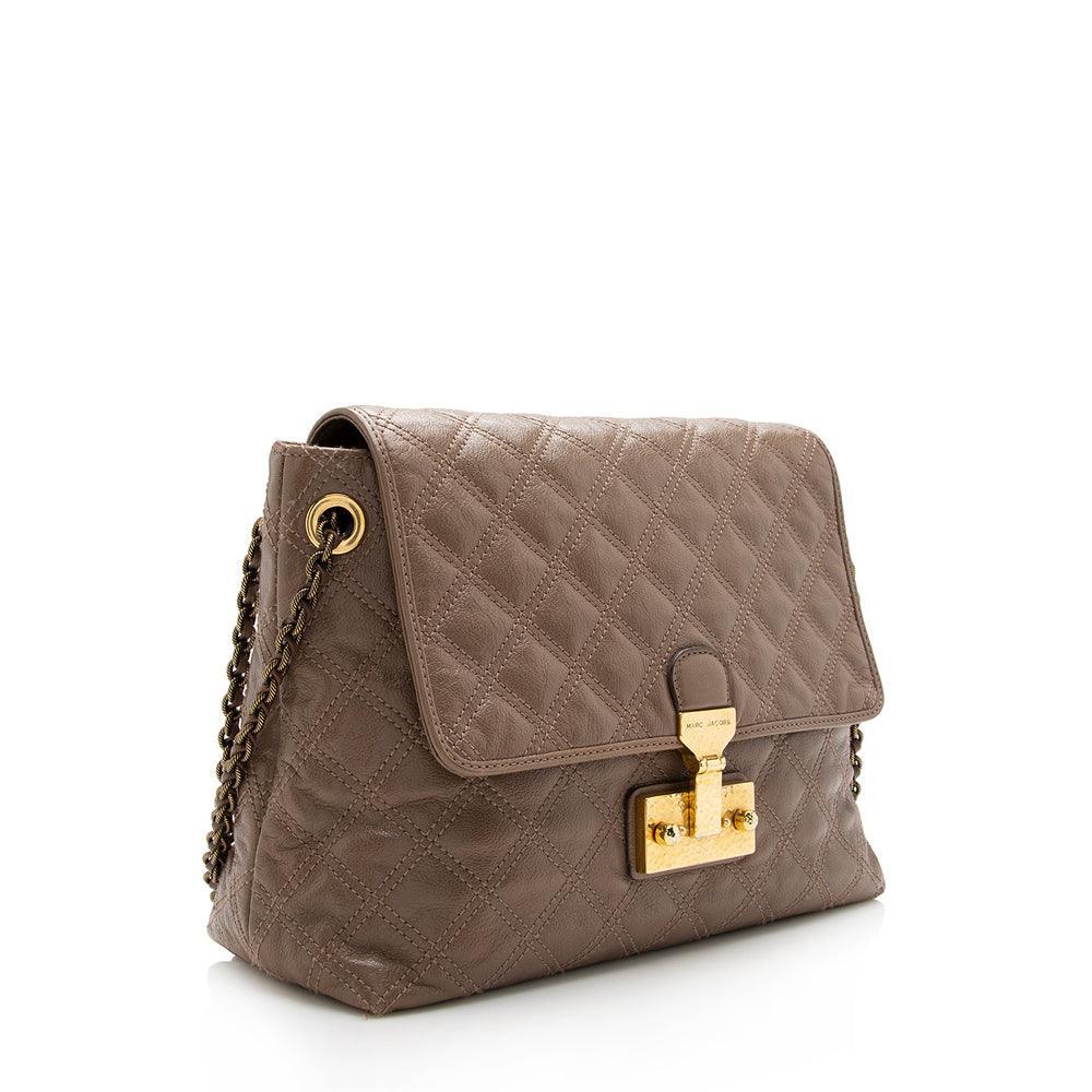 Marc Jacobs Quilted Leather Baroque Extra Large Single Shoulder Bag