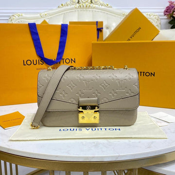 Makersluxe Leather Marceau Bag Dove Gray - LUV 462