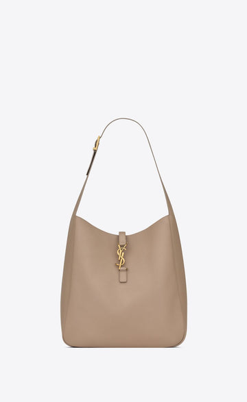 Saint Laurent Women Large Le 5 À 7 Leather Supple Bag