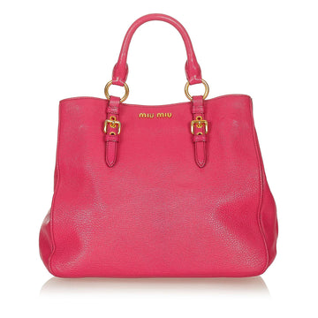 Miu Miu Leather Handbag