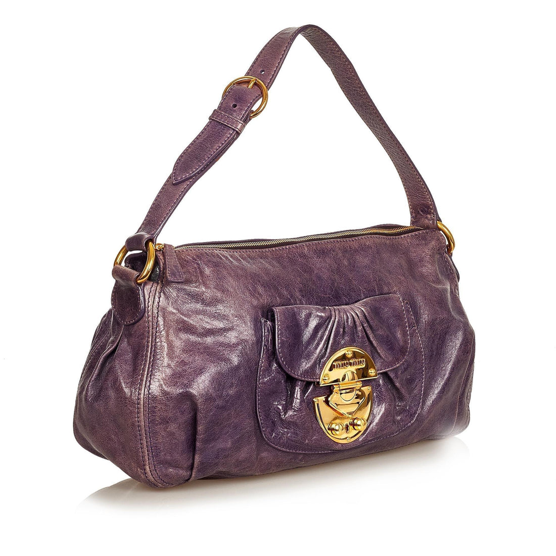 Miu Miu Leather Shoulder Bag