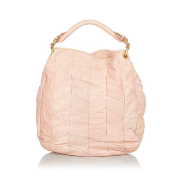 Miu Miu Quilted Leather Handbag