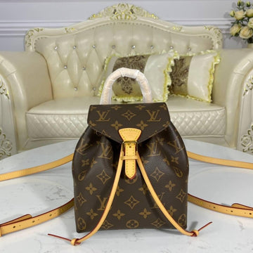 Makersluxe Brown Montsouris Backpack - LUV 576