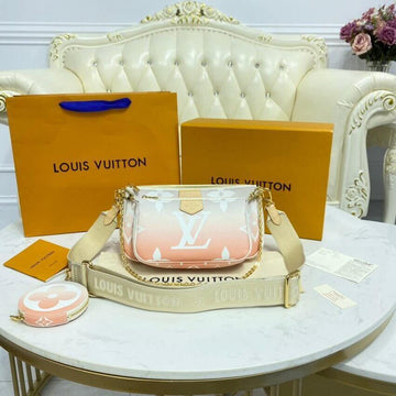 Makersluxe Multi Pochette Pink Bag - LUV 555