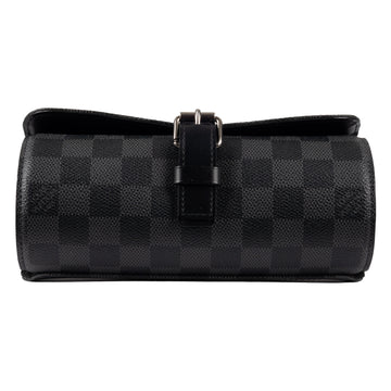 Louis Vuitton Damier Graphite 3 Watch Travel Case - '20s