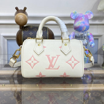 Makersluxe Monogram Leather Nano Speedy - LUV 446