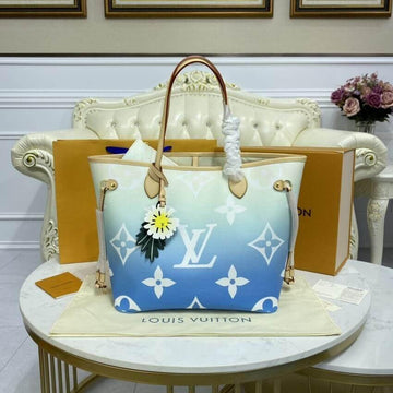 Makersluxe Neverfull Tote Bag Blue - LUV 565