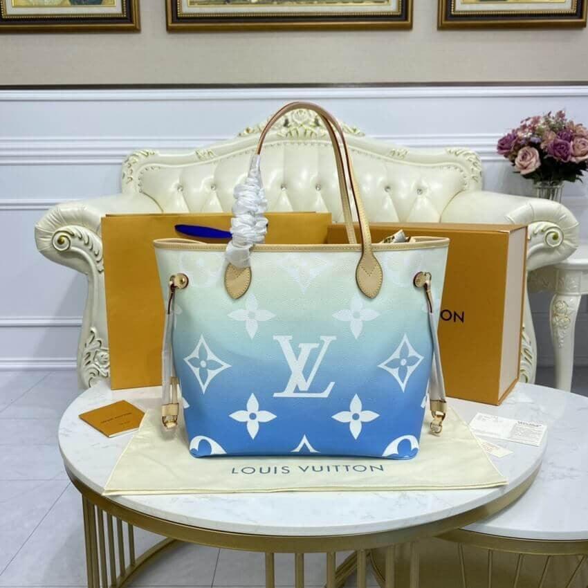 Makersluxe Neverfull Tote Bag Blue - LUV 565