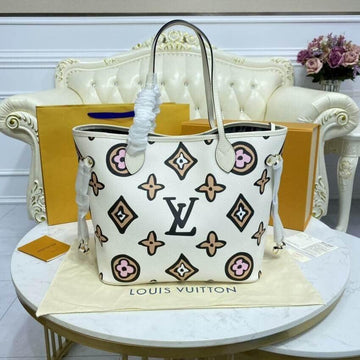 Makersluxe Neverfull Bag in Cream - LUV 512