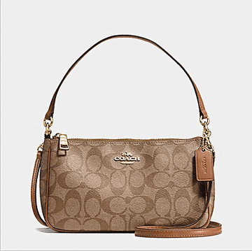 Coach Messico Bag In Camel
