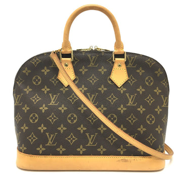 LOUIS VUITTON Handbag M51130 Monogram canvas Brown Monogram Alma Women Used