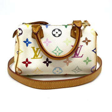 LOUIS VUITTON Handbag M92645 Monogram multicolor canvas multicolor Monogram multi Mini speedy Women Used