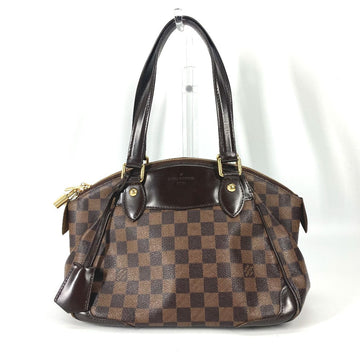 LOUIS VUITTON Handbag N41117 Damier canvas Brown Damier Verona PM Women Used