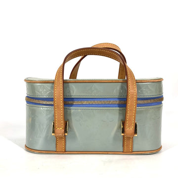 LOUIS VUITTON Handbag M91268 Monogram Vernis Canvas blue Monogram Vernis Sullivan Horizontal PM Women Used