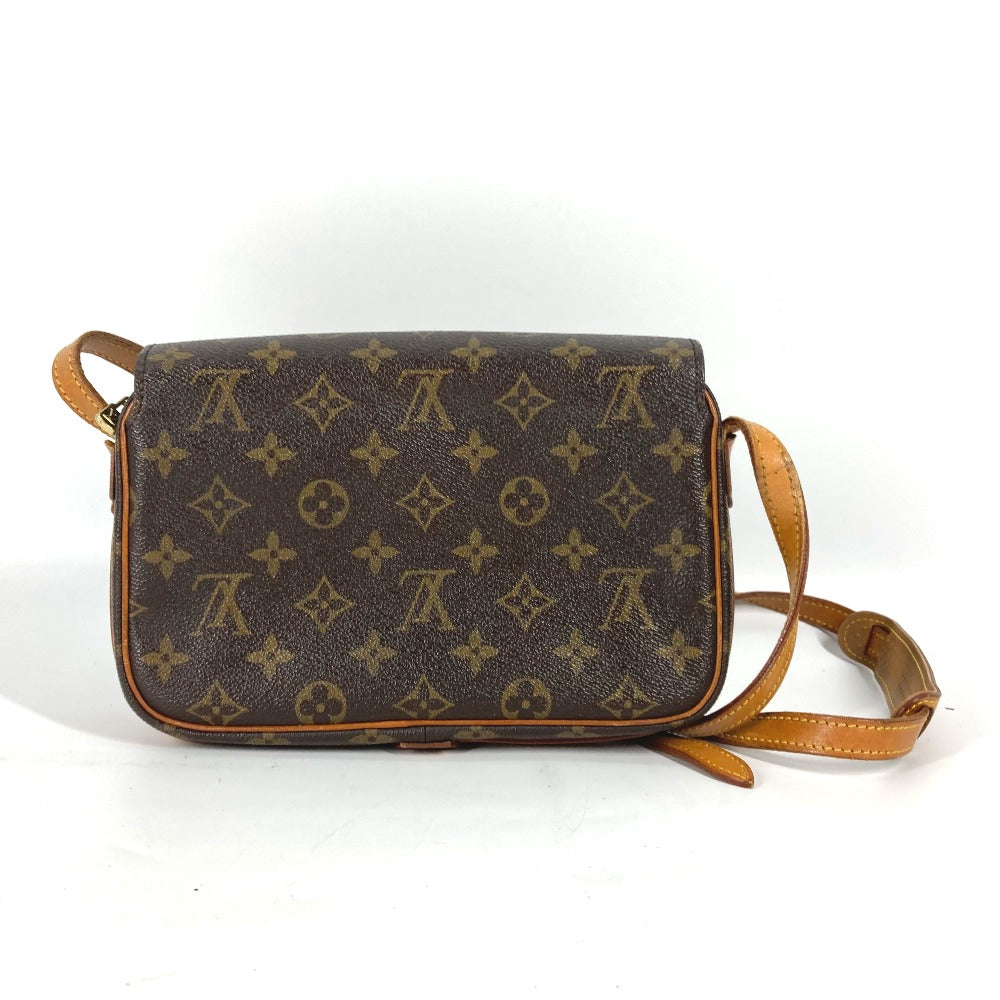 LOUIS VUITTON Shoulder Bag M51210 Monogram canvas Brown Monogram Saint Germain Women Used