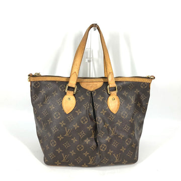 LOUIS VUITTON Shoulder Bag M40145 Monogram canvas Brown Monogram Palermo PM Women Used