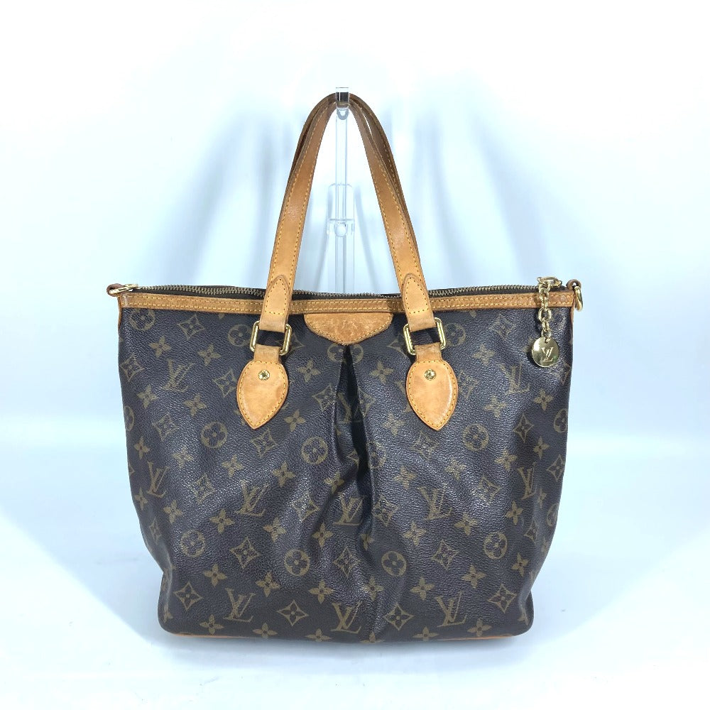 LOUIS VUITTON Shoulder Bag M40145 Monogram canvas Brown Monogram Palermo PM Women Used