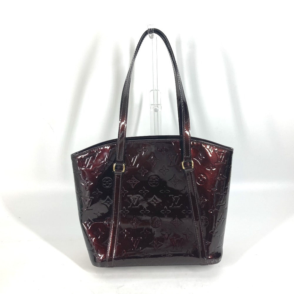 LOUIS VUITTON Shoulder Bag M91567 Monogram Vernis purple Monogram Vernis Avalon MM Women Used