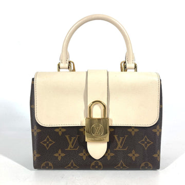 LOUIS VUITTON Handbag M44653 Monogram canvas white Monogram Rocky BB Women Used