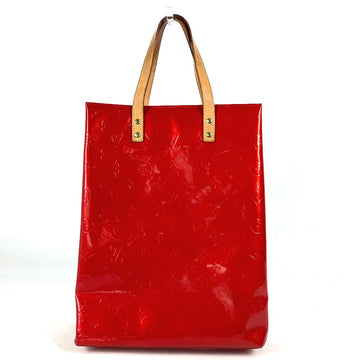 LOUIS VUITTON Handbag M91086 Monogram Vernis Red Monogram Vernis Lead MM Women Used