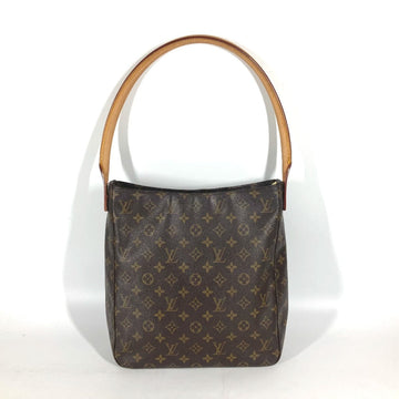 LOUIS VUITTON Shoulder Bag M51145 Monogram canvas Brown Monogram LoopingGM Women Used