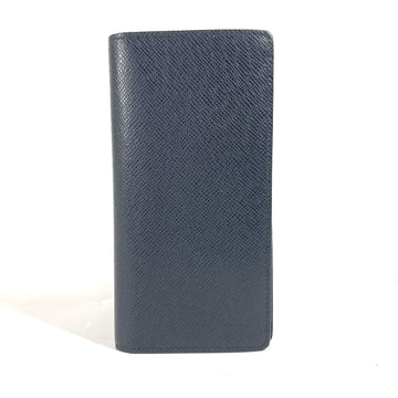 LOUIS VUITTON Long Wallet Purse M30502  Taiga Leather blue Taiga Portefeuille Blaza mens Used