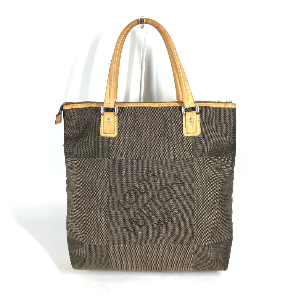 LOUIS VUITTON Shoulder Bag M93083 Damier Jean Canvas khaki Damier Jean Kugar mens Used