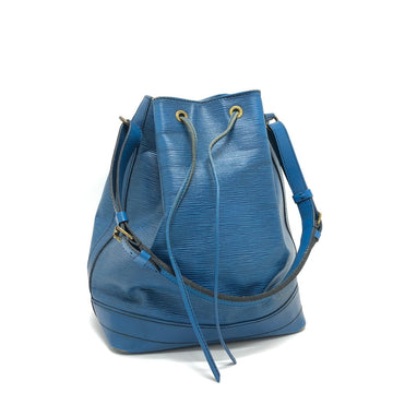 LOUIS VUITTON Shoulder Bag M44005 Epi Leather blue Epi Noe Women Used