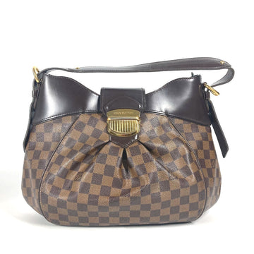 LOUIS VUITTON Shoulder Bag N41541 Damier canvas Brown Damier Sistina MM