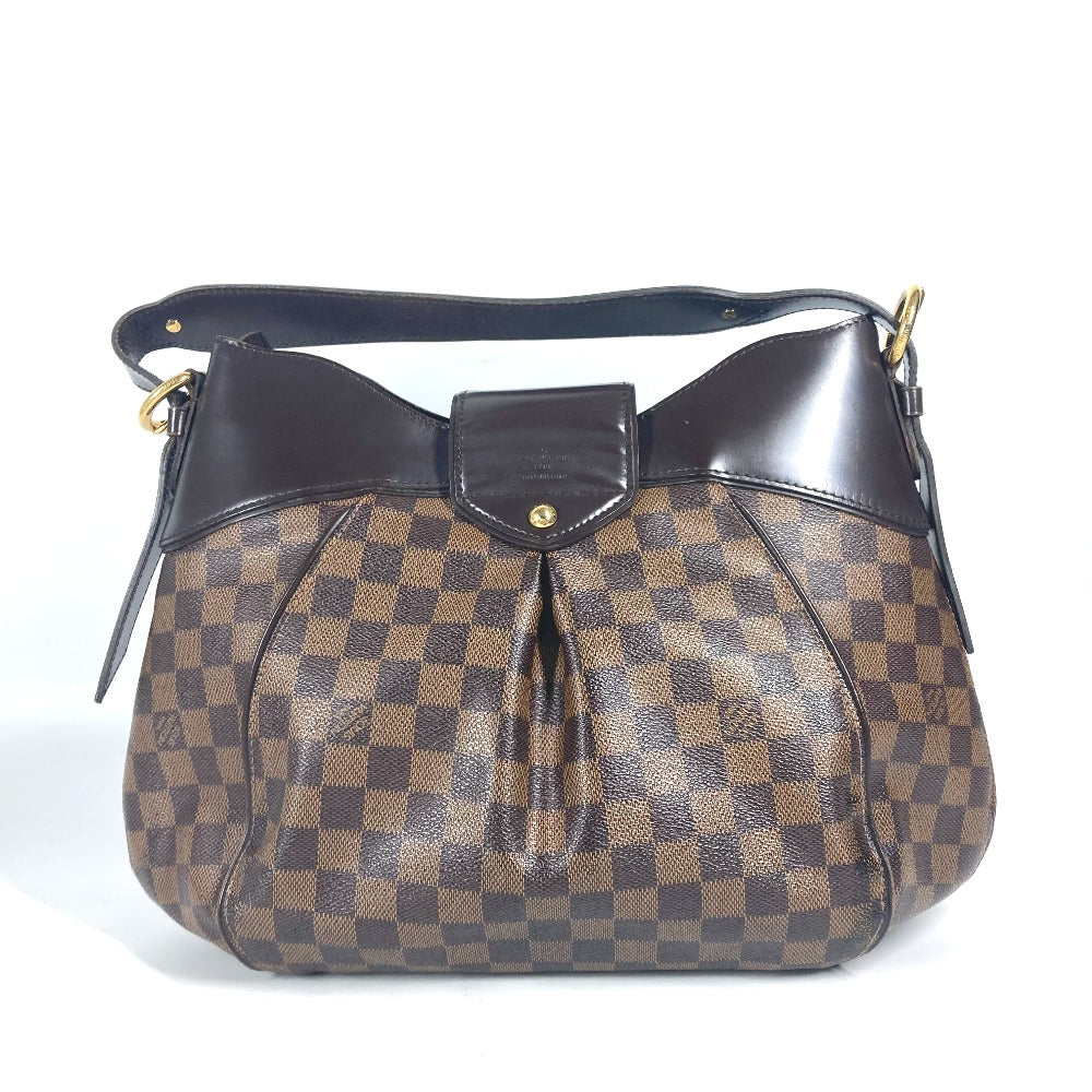 LOUIS VUITTON Shoulder Bag N41541 Damier canvas Brown Damier Sistina MM