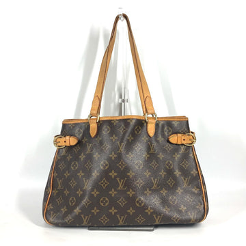 LOUIS VUITTON Shoulder Bag M51154 Monogram canvas Brown Monogram Batignolles Horizontal