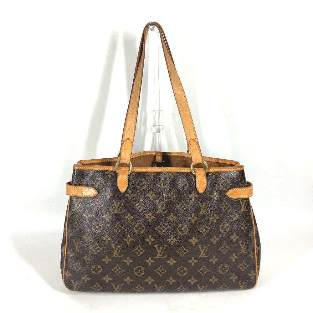 LOUIS VUITTON Shoulder Bag M51154 Monogram canvas Brown Monogram Batignolles Horizontal