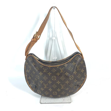 LOUIS VUITTON Shoulder Bag M51512 Monogram canvas Brown Monogram CroissantMM Women Used