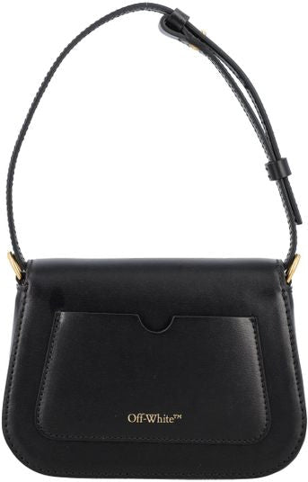 SKELETON BINDER LEATHER SHOULDER BAG