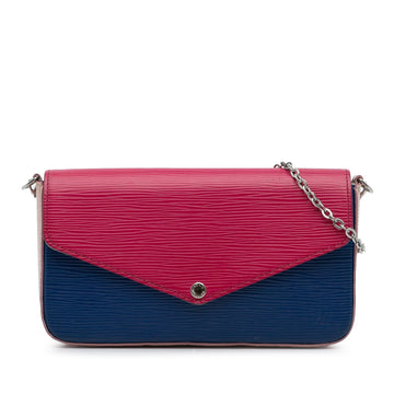 Louis Vuitton Pochette Felicie Tricolor Epi Tricolor