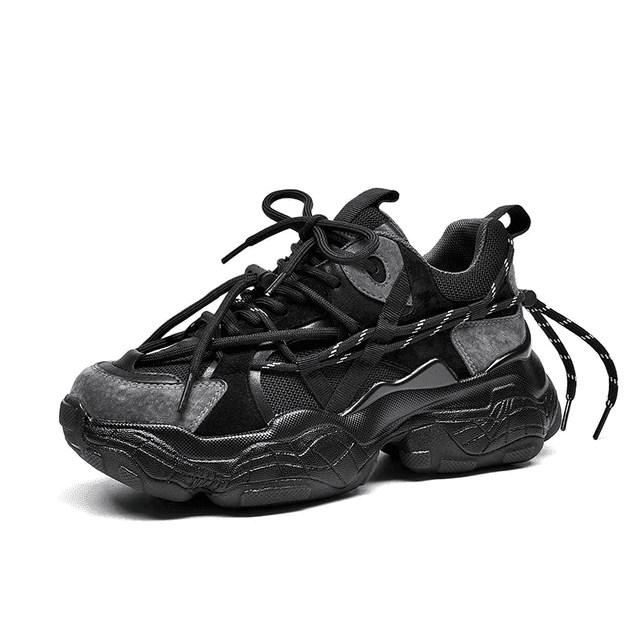 Makersluxe Shoes Oluche Women's Lace Up Sneakers
