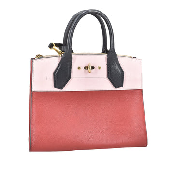 Louis Vuitton City Steamer PM Red Calfskin